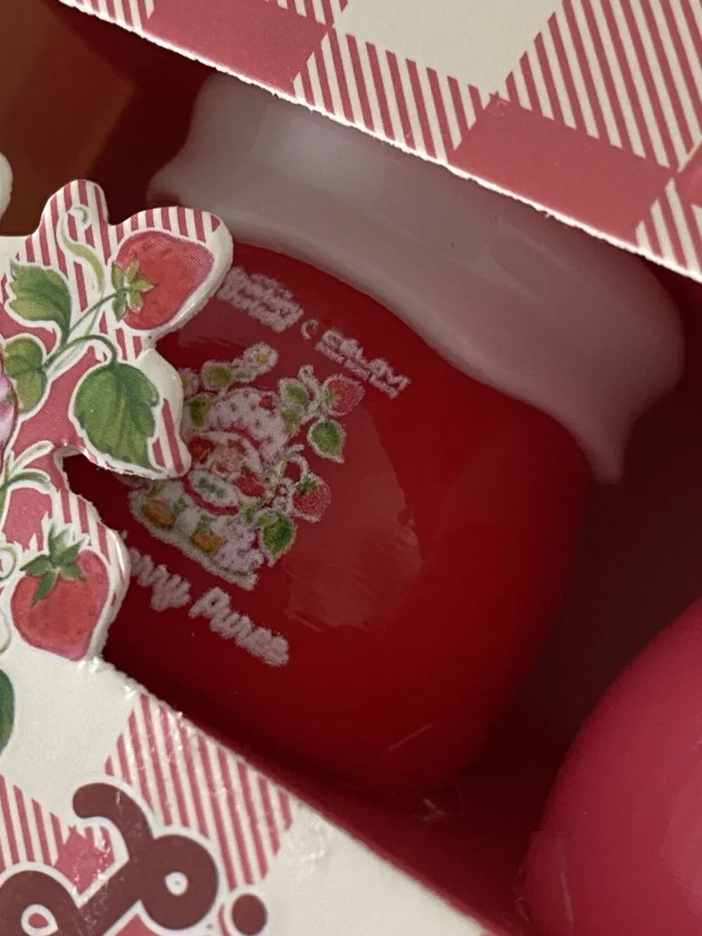 Set Of 3 Strawberry Shortcake Celavi Hydrating Lip Balm Strawberry Jam Jelly NEW